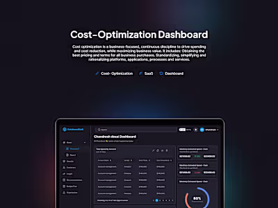 UI/UX Design for Admin Panel with High Conversion Rates