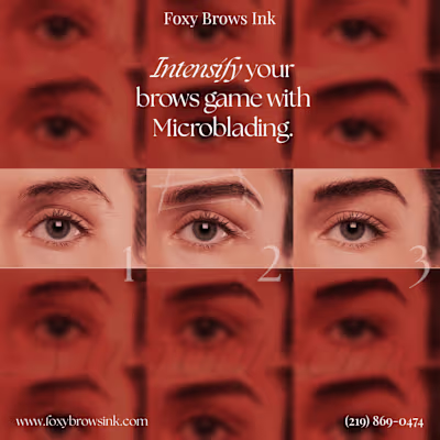 Foxy Brows Ink | Social Media Marketing