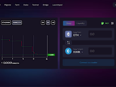 Kwikswap Decentralized Exchange
