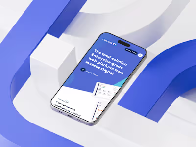 Designing Connect.ID: A Modern Site to Win Clients