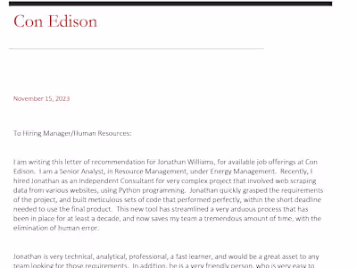 Automated Data Scraping Solution - Con Edison