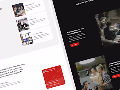 Website design in progress in