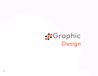 Graphic design portfolio on Behance