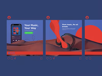Instagram Triptych