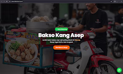 my work landing page for mobile meatball seller https://baks...