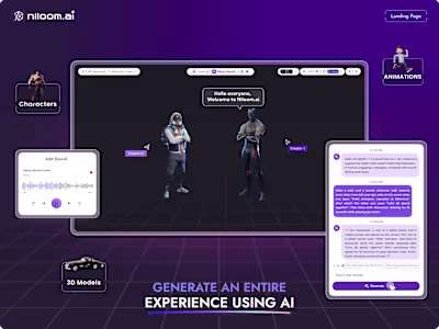 Niloom.ai - Webflow Integration