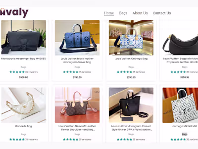 Shopify Website Developed
