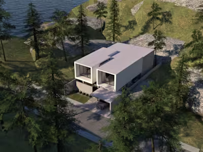 I will create interior/exterior design