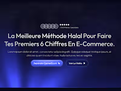  landing page