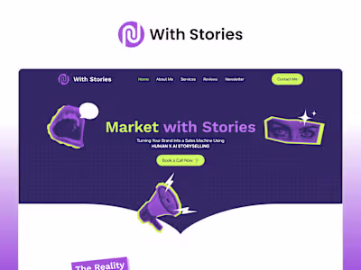 Brand and Website Revamp for a Personal Website