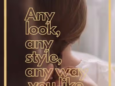 Hair Product Promotional Video