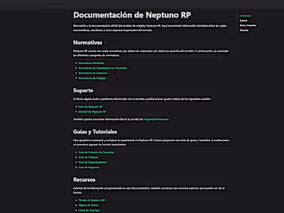 NeptunoRP Documentation