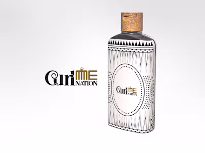 The Curl Me Nation Brand design The Curl Me Nation logo brin...