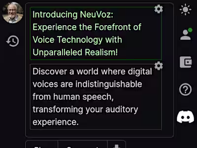 NeuVoz - Cutting-Edge AI Voice Generation w/ Assistant