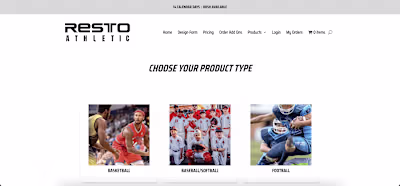 Resto Athletic - PHP WordPress template