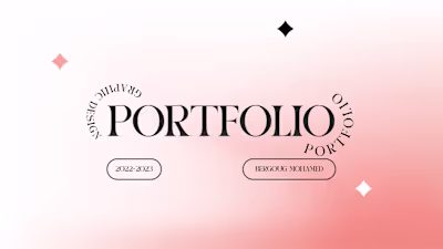 My Portfolio on Behance