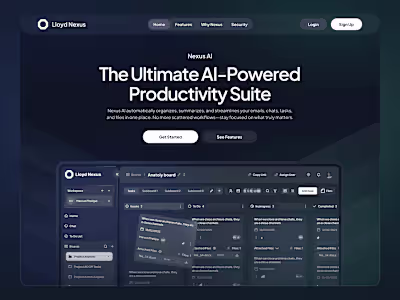 Nexus AI – Productivity App
