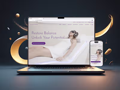 Website Redesign for Wellness Service