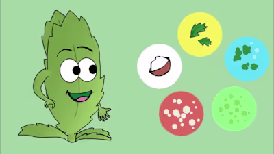 leaf character - Sound Design - Audio Mixing