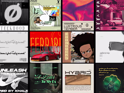 Poster Artworks Vol 01 on Behance