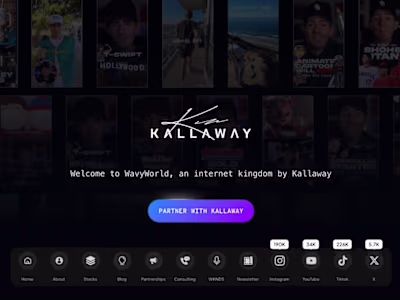 Framer Website Design & Development: Kallaway