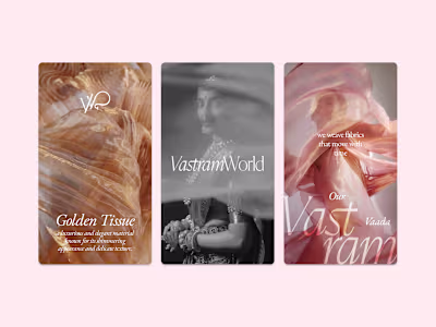 Working on this logo presentation for a premium fabric brand...