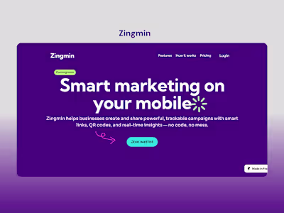 Zingmin: WhatsApp Marketing & Landing Pages Tool