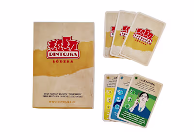 Dintojra Łódzka Card Game Design