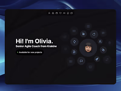 Aurora – Free Framer Template for Personal Website
