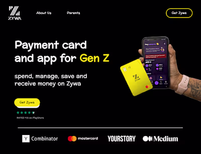 Zywa - Website Redesign