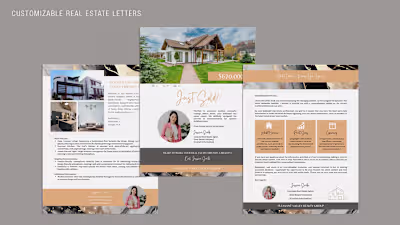 Design: Customizable Marketing Letters