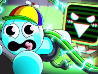 The DARK ORIGIN of MR. FUN COMPUTER... (Cartoon Animation)