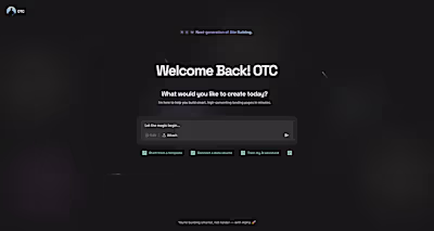 AI-powered Website Builder