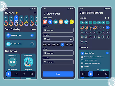 Improver - Goals App, Meditation , Calendar Goals