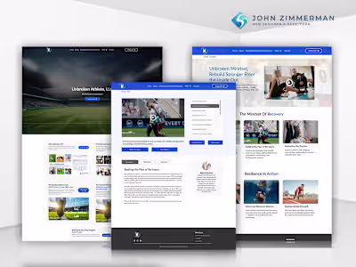 Unbroken Athlete Kajabi Platform & Branded App