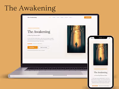 The Awakening Book Launch Website