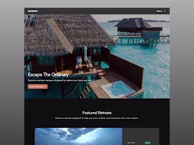 Mondra – Framer Website