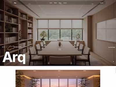 Architecture Studio Portfolio