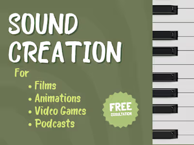 Sound for visual media