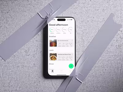 Mobile & web app: AI Nutrition Tracker