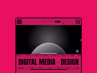 Design and develop a website for Digital Media Design program