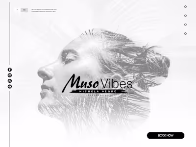 Website Design for Photographer Freelancer 