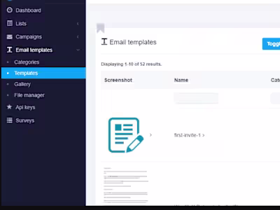 (Python) Create Email Templates Using an API