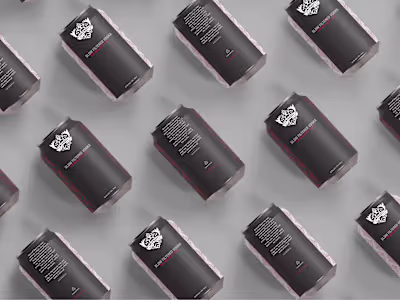 Smirnoff Black Packaging Design