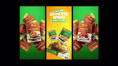Exhibition designs for Shan Foods