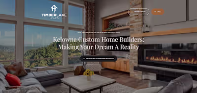 TimberLake Homes - It was a great pleasure to build their we...