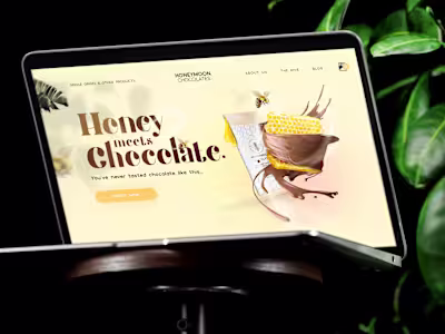 Website Redesign: UI/UX for Honeymoon Chocolates