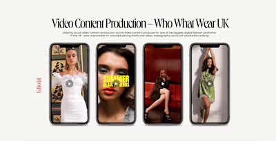 Video Content Producer - Who What Wear UK