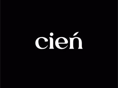 cień logo design