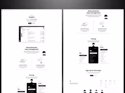 Taskify (SaaS Landing Page)